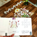 Load image into Gallery viewer, Grid 2-4-4-2 || 2 Minute Kolams || My Kolam Tracing Book