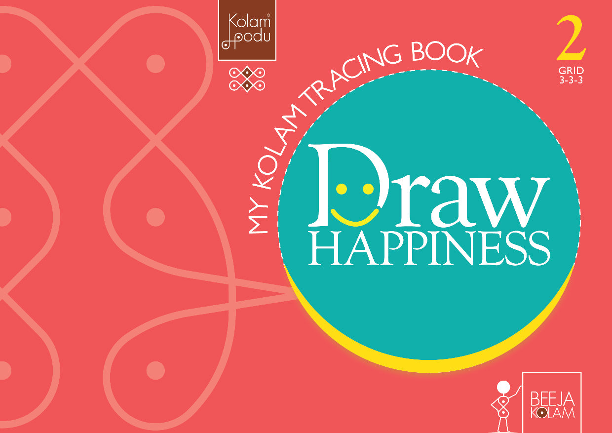 Grid 3-3-3 - Draw Happiness- Tracing Series