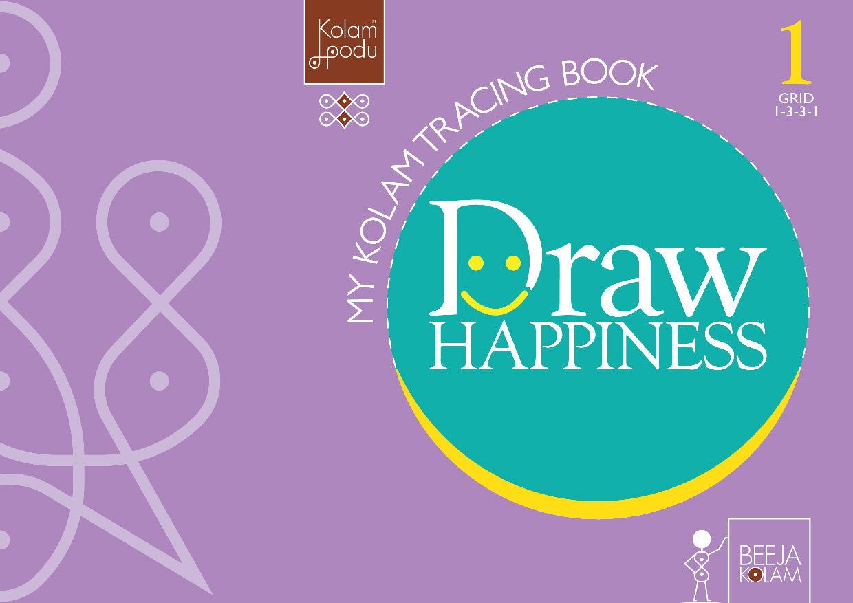 Grid 1-3-3-1 - Draw Happiness- Tracing Series